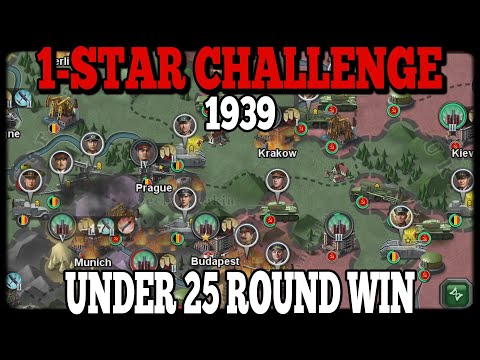 💥1 STAR CHALLENGE 1939 WIN IN UNDER 25 ROUNDS! 💥