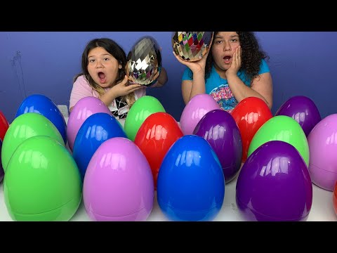 Don’t Choose the Wrong GIANT Easter Egg SLIME Challenge