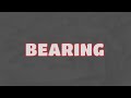 What Does BEARING Means || Meanings And Definitions With Example in ENGLISH