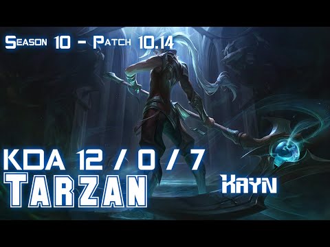 Tarzan KAYN vs EKKO Jungle - Patch 10.14 KR Ranked