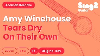 Amy Winehouse - Tears Dry On Their Own (Acoustic Karaoke)