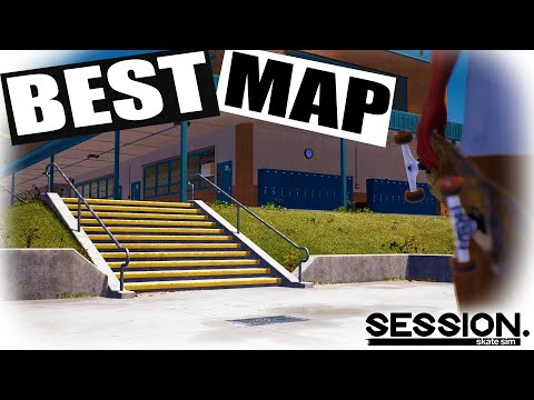 Most Iconic School Spots In One Session Map! [Schoolyard DLC]