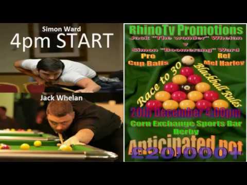 20/12/2014 - Money Match - Jack Whelan v Simon Ward