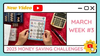 Budgeting Money Saving Challenges - March Week #3 - TracEy Monster Savings on Etsy