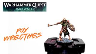 How to paint Pox Wretches from Warhammer Quest: Darkwater