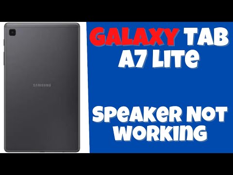 Samsung Speaker Not working & Sound Problem || Speaker Problem Galaxy Tab A7 lite