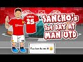 🔴Sancho's 1st Day at Man Utd!🔴 (Jadon Sancho Transfer Training First Day)