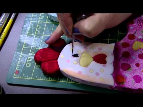 Mulher.com 01/06/2015 Silmara Cortegozo - Porta copo patch embutido Parte 2/2