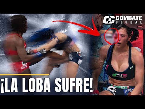 ¡LA LOBA en PELIGRO! | Lucero "La Loba" Acosta vs Chantel Coates I Combate Global