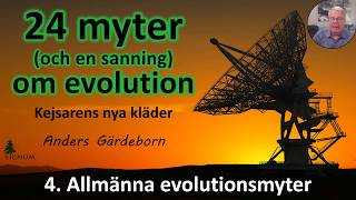 Thumbnail for video: Myter om Evolution - 4. Allmänna myter