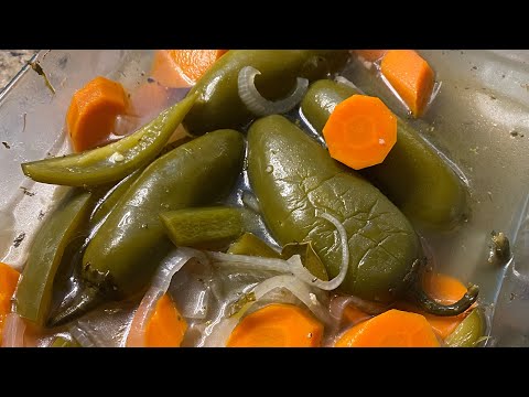 Pickled Jalapeños & Carrots BETTER than store bought (TIKTOK)