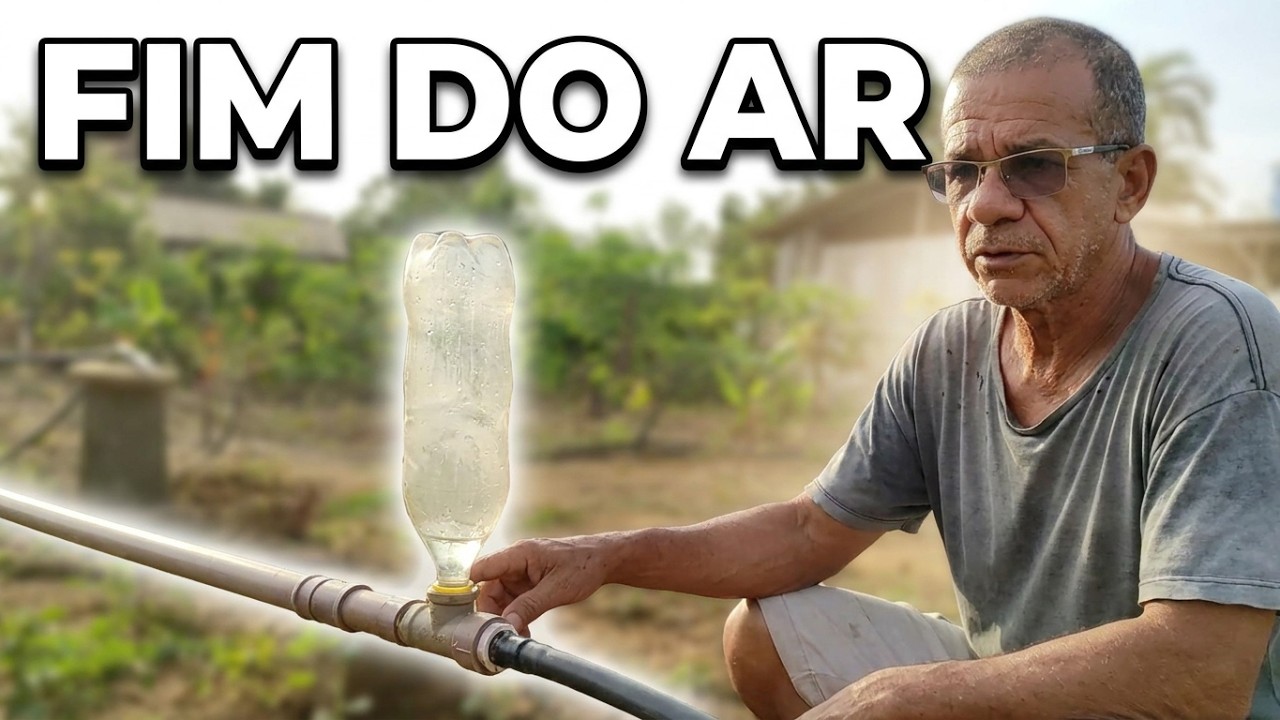 A àgua não desce por conta de ar no cano - solução