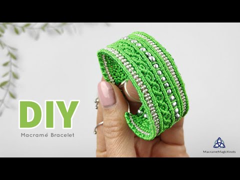 NEW Macrame Celtic Bracelet DIY Macrame Crafts