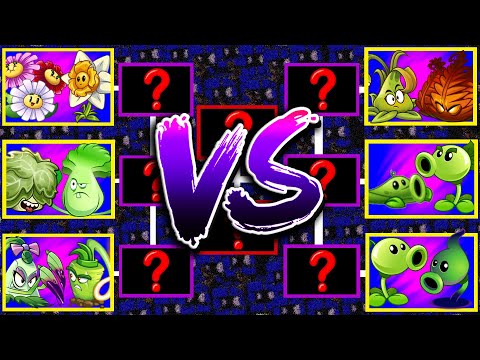Plants vs Zombies 2 - Mod Tournament Every Plant Max Level - Pvz 2 Gameplay