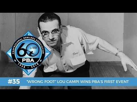 PBA 60th Anniversary Most Memorable Moments #35 - Lou Campi Wins PBA's First Event