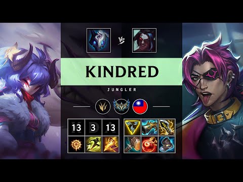 Kindred Jungle vs Kayn - TW Challenger Patch 25.08