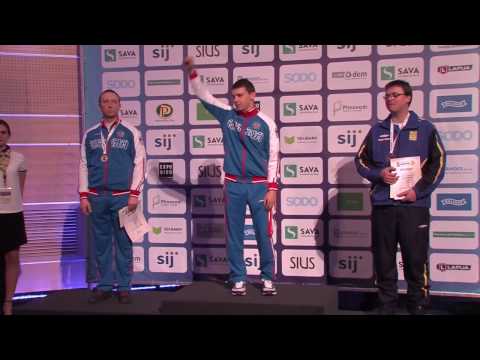 2017 European Championship 10m, Maribor, Slovenia   Victory Ceremony, Running Target Mixed Men