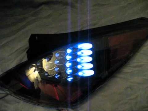 My L.E.D.Predator 350z tail lights.wmv