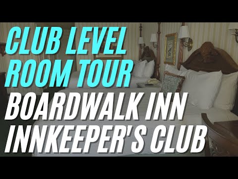 Club Level Boardwalk Inn Room Tour