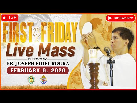 FRIDAY FILIPINO LIVE MASS TODAY II FEBRUARY 6, 2026 II FR. FIDEL ROURA