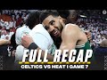 Celtics HOLD OFF Heat In Game 7, Advance to NBA Finals To Face Warriors | CBS Sports HQ