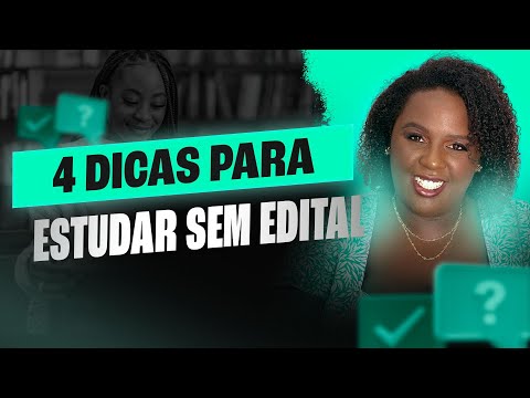 Como estudar sem edital publicado?