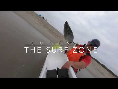 Paddle Your Surfski Out Through The Surf Zone