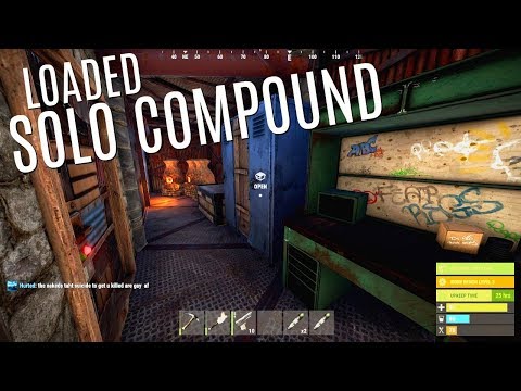 THE MOST LOADED SOLO PLAYER - Blueprint Wipe - Rust Official