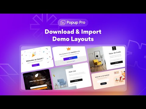 How to Download & Import Popup Pro Demo Layouts