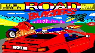 [Amstrad CPC] Road Blasters - Longplay