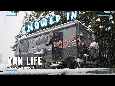 Winter Van Life NZ: Snowbound at Mavora Lakes!