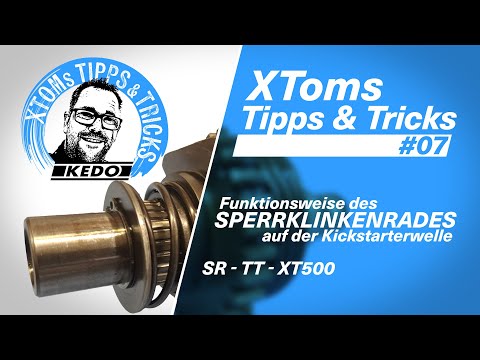 XToms Tipps & Tricks #07 - So funktioniert der Kickstarter der XT-, TT- und SR500