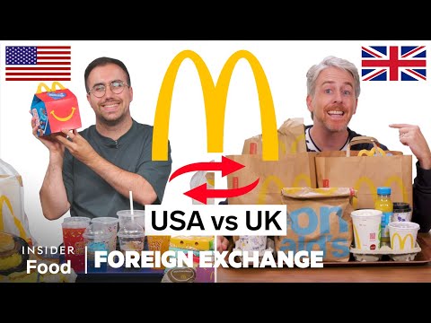 A Taste Test of McDonald's in the UK and US