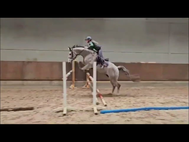 jumping under the saddle