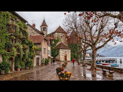 Peaceful Walk Through Medieval Yvoire 🇫🇷 | Charming Old Town of France | 4K Walking Tour