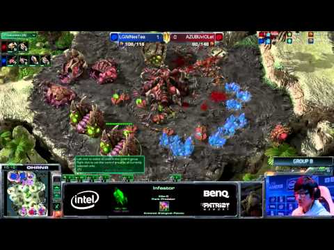 NesTea (Z) vs viOLet (Z) G2 IEM GamesCom Day 2 Group B