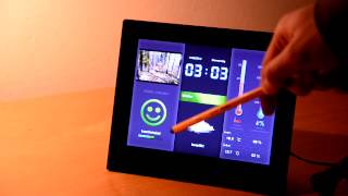 Testbericht Intenso 8 Zoll digitaler Bilderrahmen mit Wetterstation