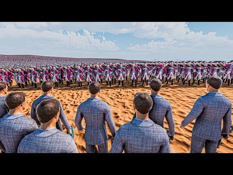 CAN 10.000 NIKOLA TESLA STOP 2 MILLION RED COATS? - Ultimate Epic Battle Simulator 2 UEBS 2