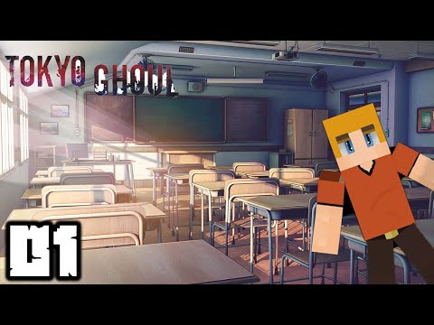 Tokyo ghouL #1-  A NEW STUDENT!  (Minecraft Roleplay)