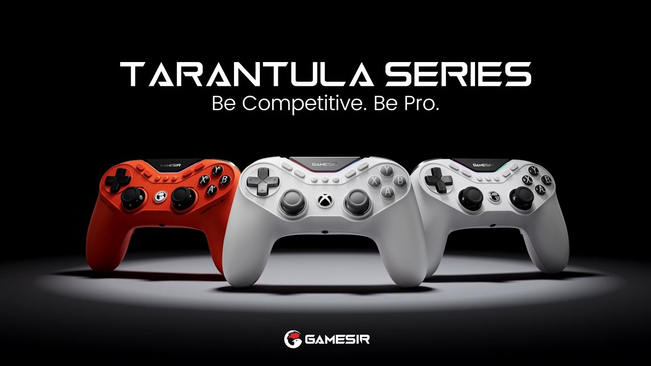 Introducing GameSir NEW Tarantula Series | Be Competitive. Be Pro - Official Trailer - YouTube