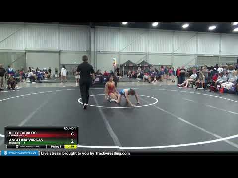 112 Lbs Round 1 (8 Team) - Kiely Tabaldo, California Vs Angelina Vargas, Missouri 1 A5c2