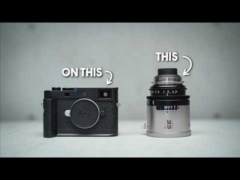 Leica M11 + Anamorphic Lenses : I Can't Unsee This.