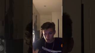 6 August 2017 Jhype reacting to himself on the TV show &quot;BoyBand&quot;