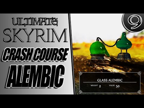 Ultimate Skyrim Let's Play Season Two #9 - Crash Course Alembic