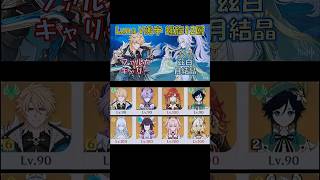 【原神】Luna VI後半 (５月) 螺旋12層 ファルカ キャリー & 茲白 月結晶  [Genshin] V6.5b Spiral Abyss Varka & Zibai