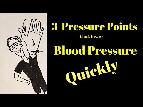 3 PRESSURE POINTS that lower blood pressure QUICKLY