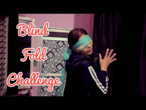 Blind Fold Challenge Most Funniest Challenge Ever😂#blindfoldchallenge #blindfold #funnyvideo 