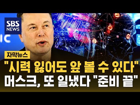 일론머스크 시력 잃어도 앞 볼 수 있다