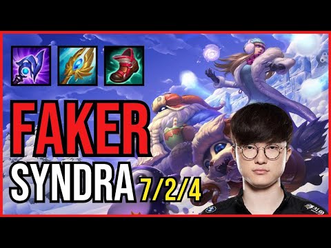 FAKER - SYNDRA vs. ZOE Mid | KR GRANDMASTER | PATCH 10.25