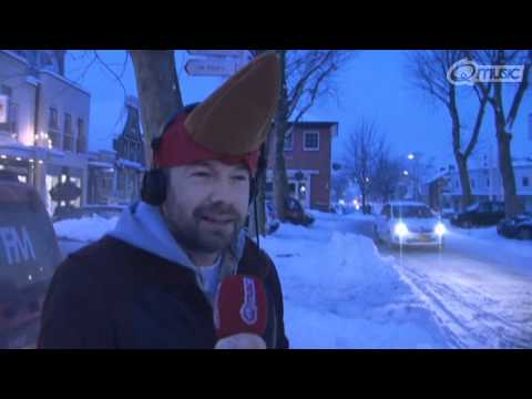 Jeroen de Kerstkalkoen in Stolwijk // Q-music